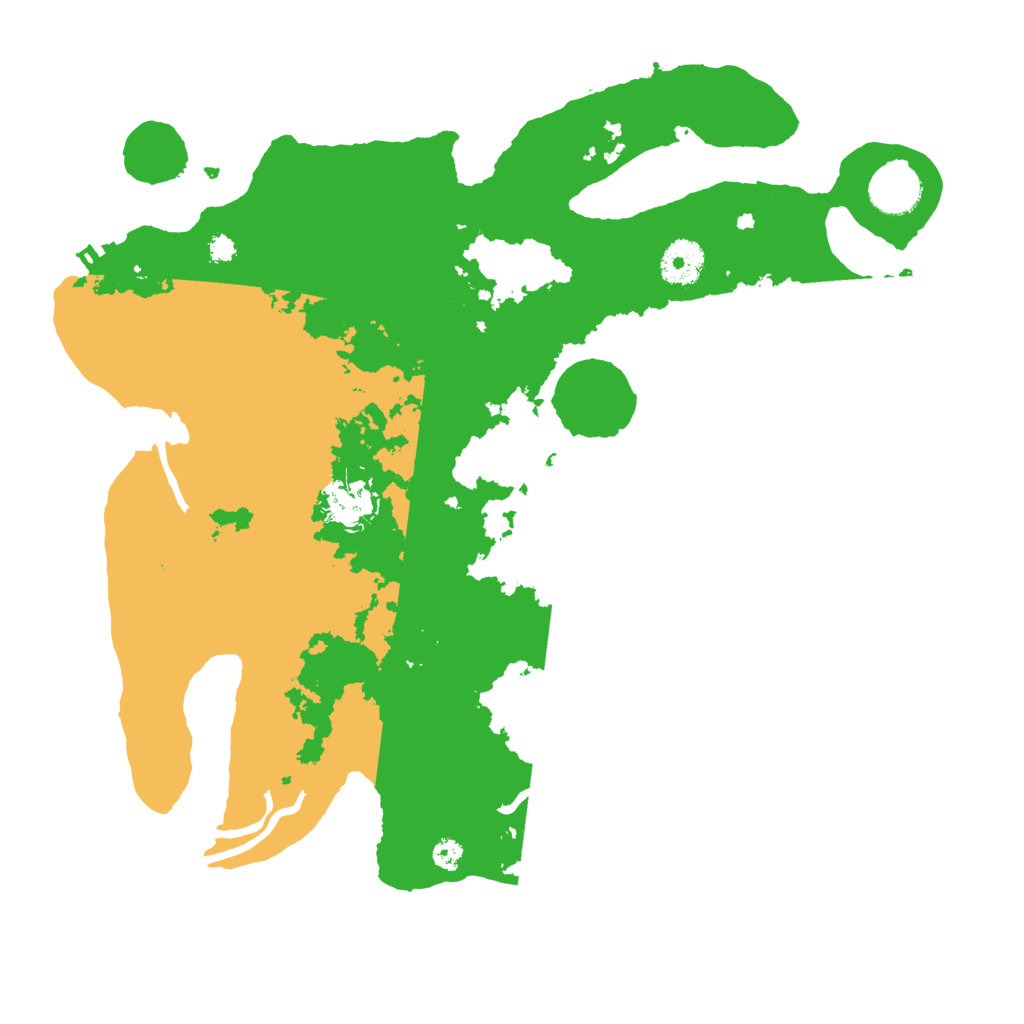 Biome Rust Map: Procedural Map, Size: 3500, Seed: 555522180