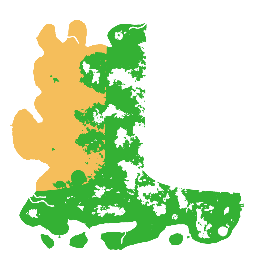 Biome Rust Map: Procedural Map, Size: 4800, Seed: 114138080