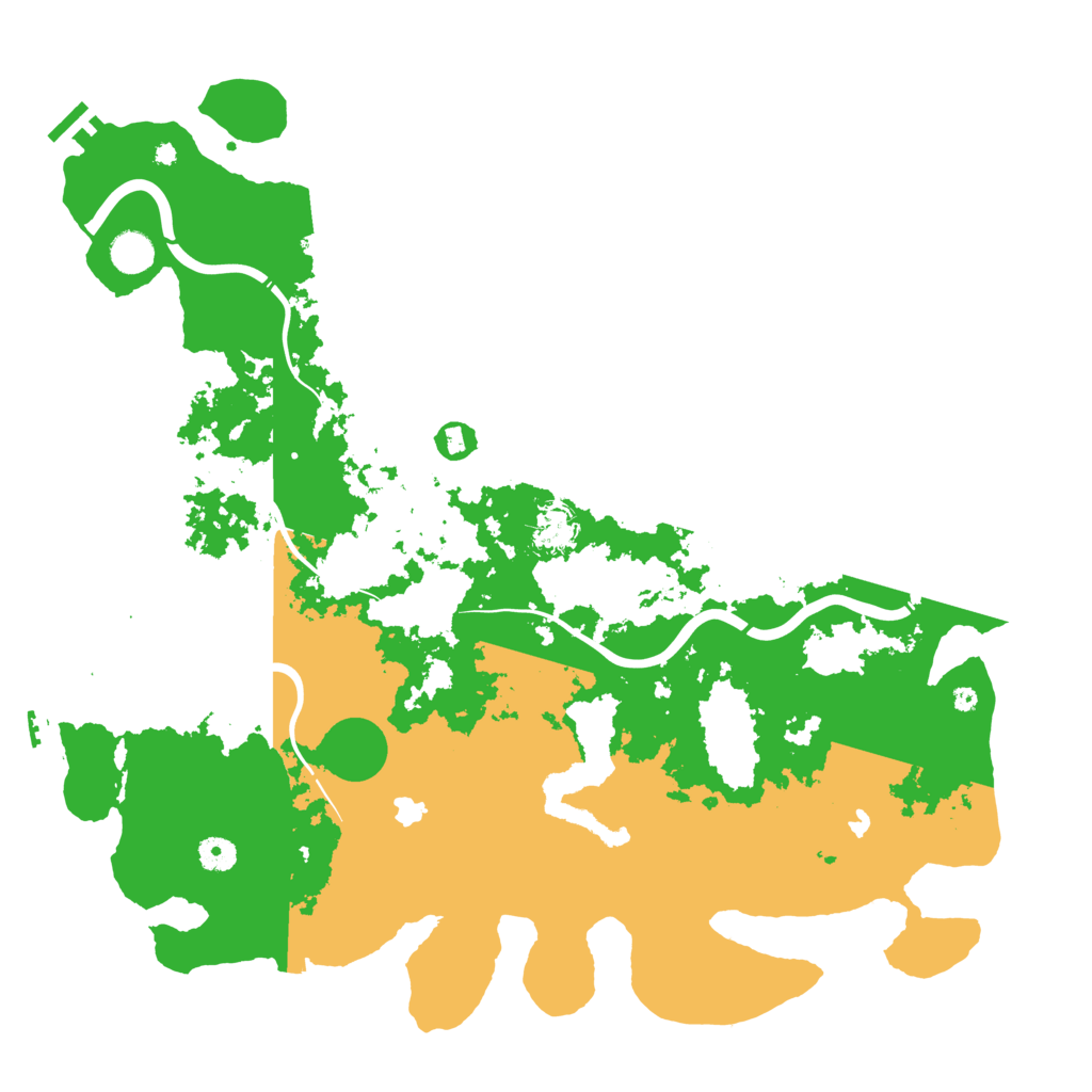 Biome Rust Map: Procedural Map, Size: 4500, Seed: 3276700