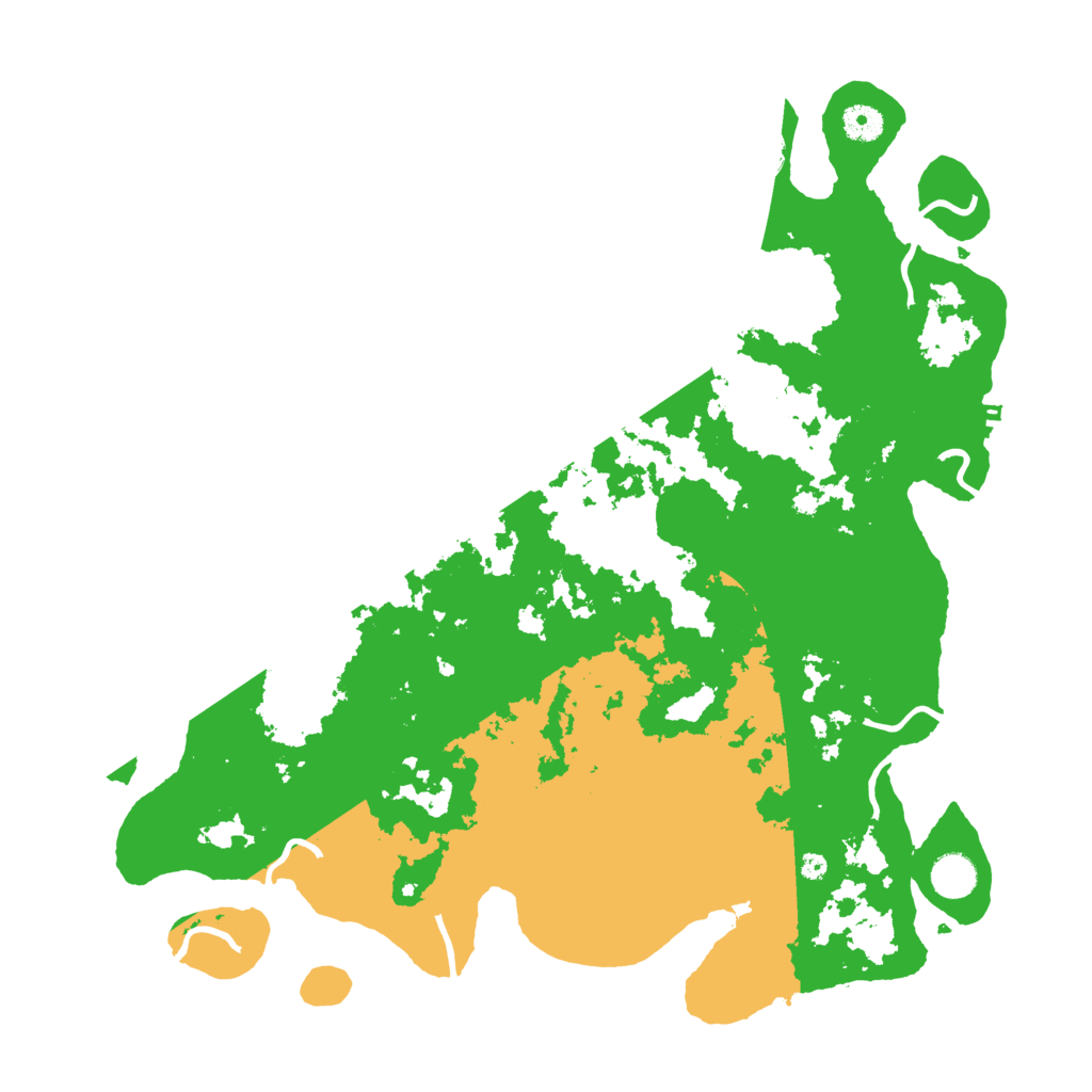 Biome Rust Map: Procedural Map, Size: 4250, Seed: 1141750680