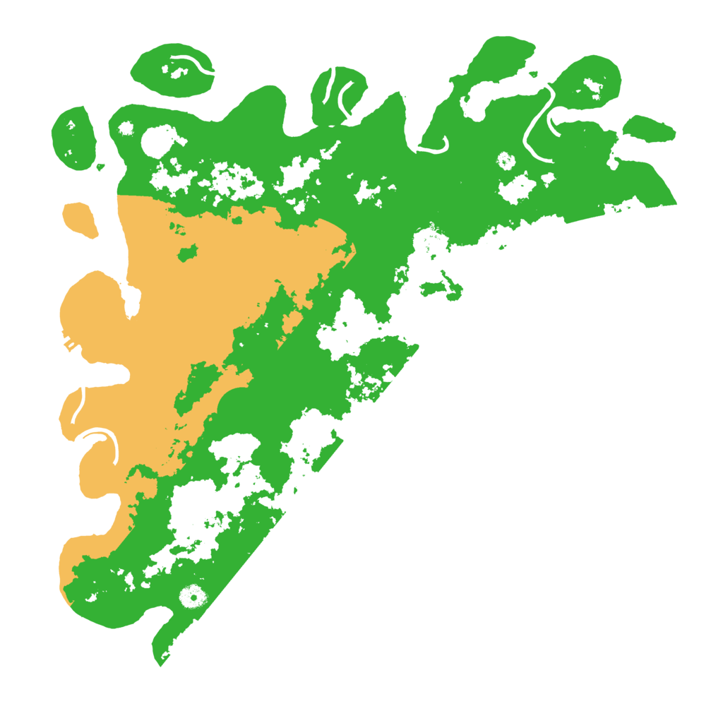Biome Rust Map: Procedural Map, Size: 4500, Seed: 4265435