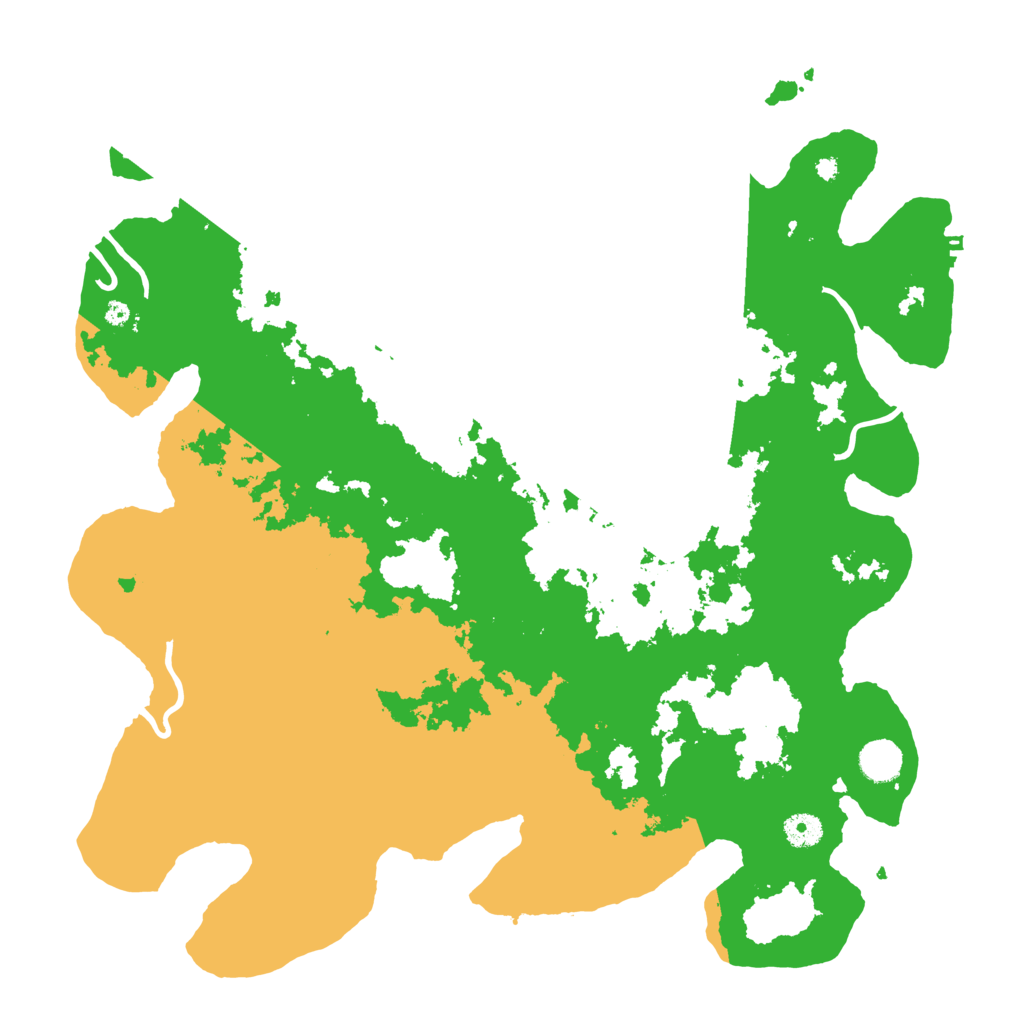 Biome Rust Map: Procedural Map, Size: 4250, Seed: 744524186