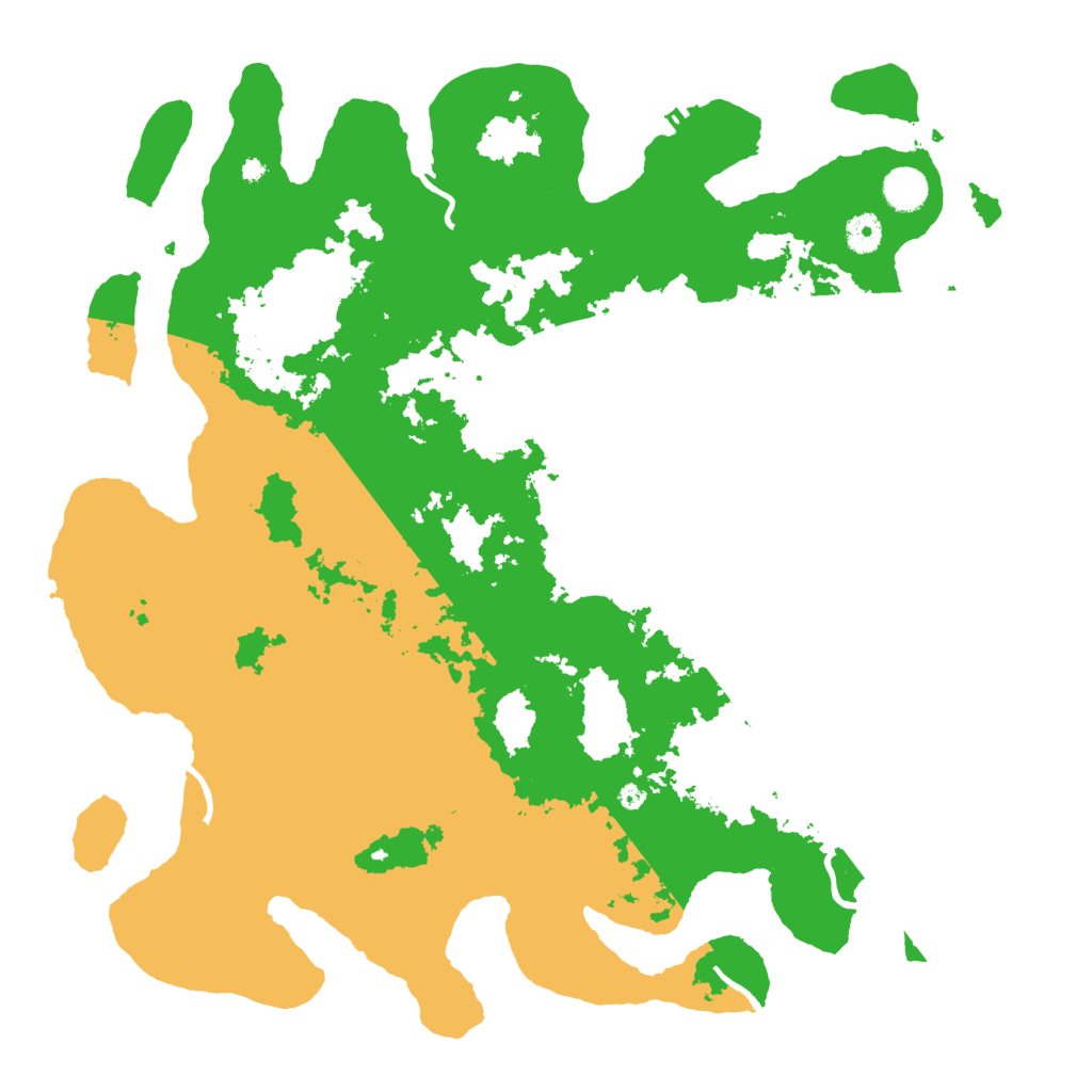 Biome Rust Map: Procedural Map, Size: 4300, Seed: 54849058