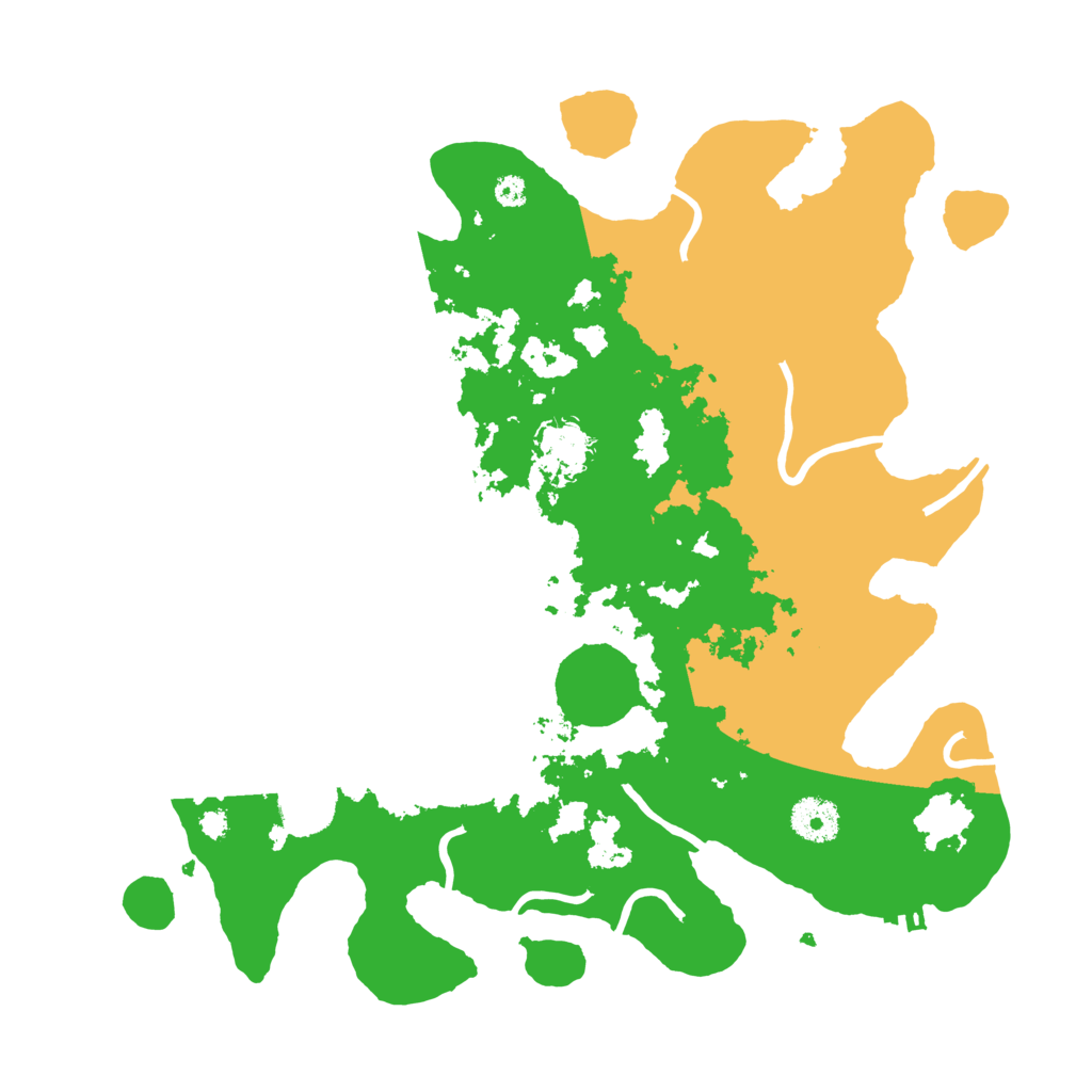 Biome Rust Map: Procedural Map, Size: 3500, Seed: 786880357
