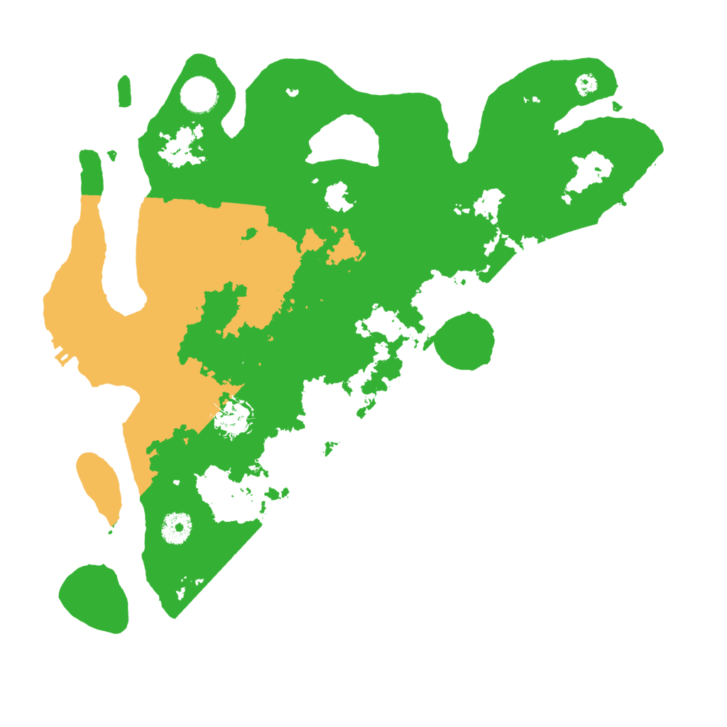 Biome Rust Map: Procedural Map, Size: 3500, Seed: 789126670