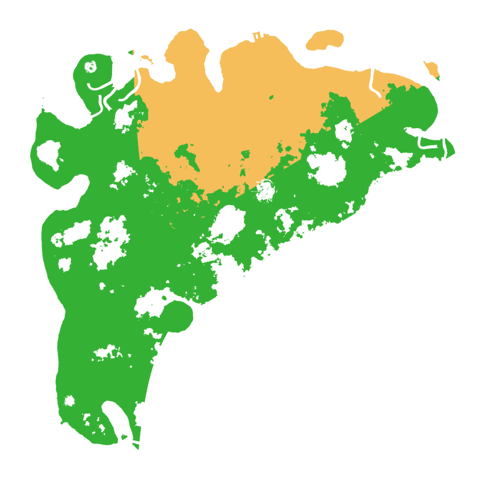 Biome Rust Map: Procedural Map, Size: 4250, Seed: 1095822089