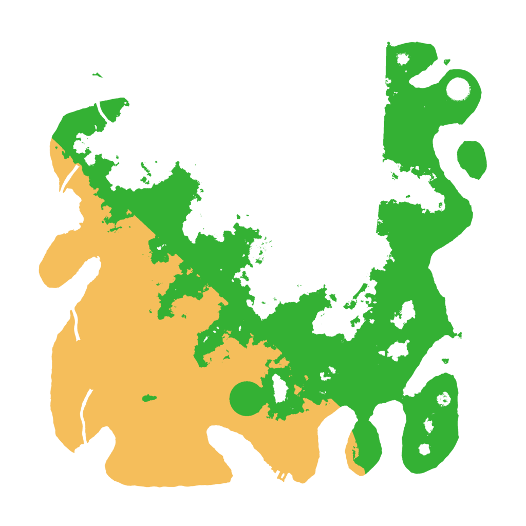 Biome Rust Map: Procedural Map, Size: 4000, Seed: 1840156889