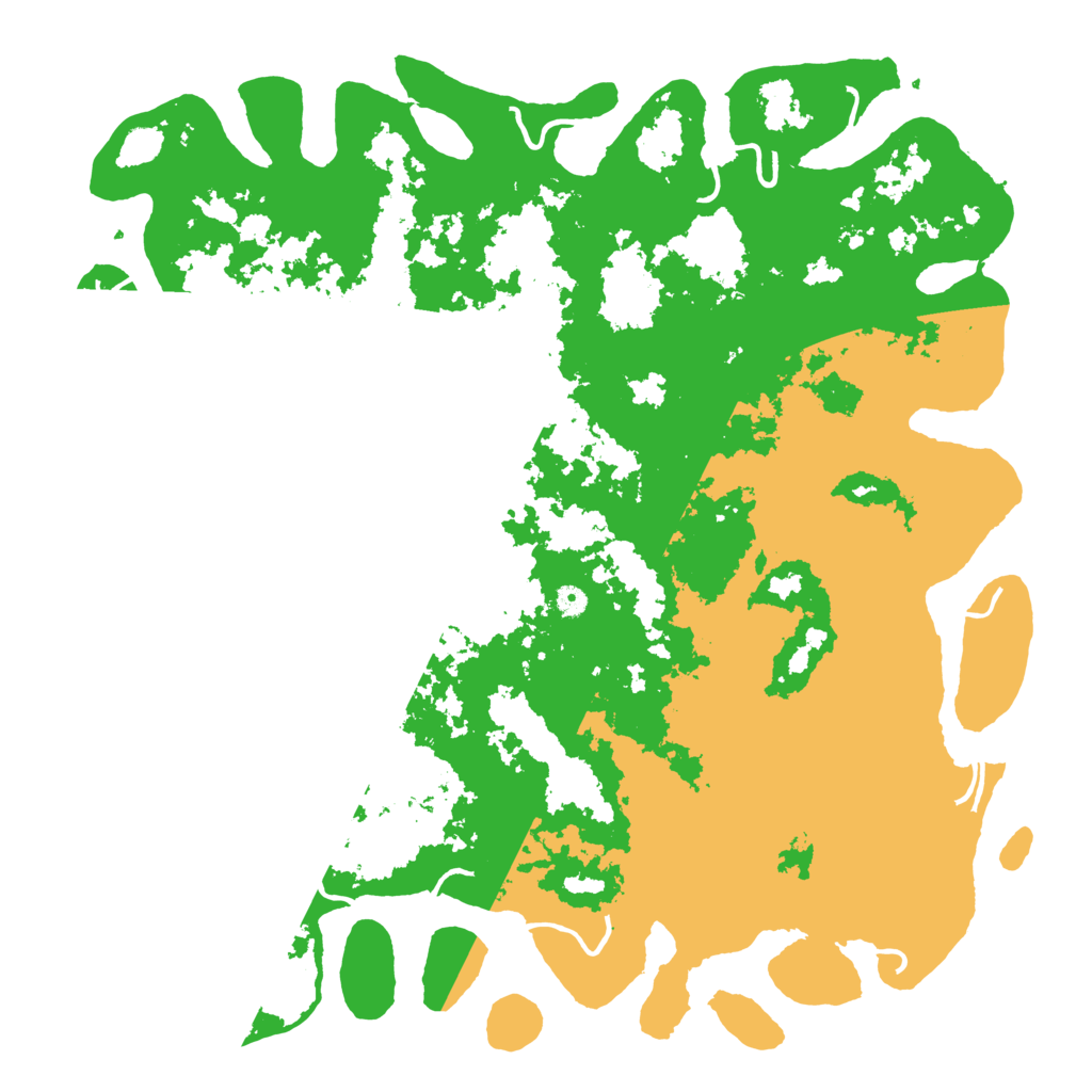 Biome Rust Map: Procedural Map, Size: 5500, Seed: 4564595