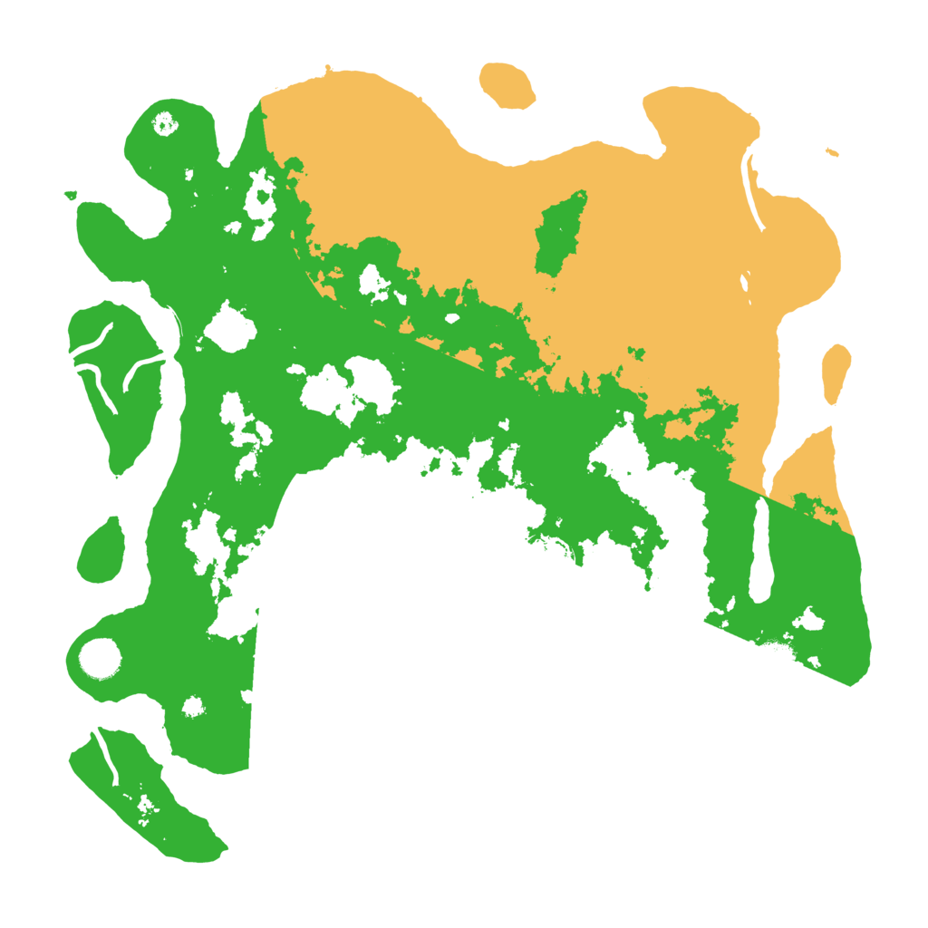 Biome Rust Map: Procedural Map, Size: 4000, Seed: 241175523