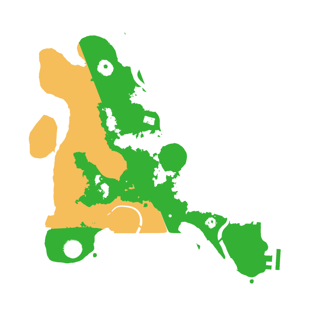 Biome Rust Map: Procedural Map, Size: 3000, Seed: 230