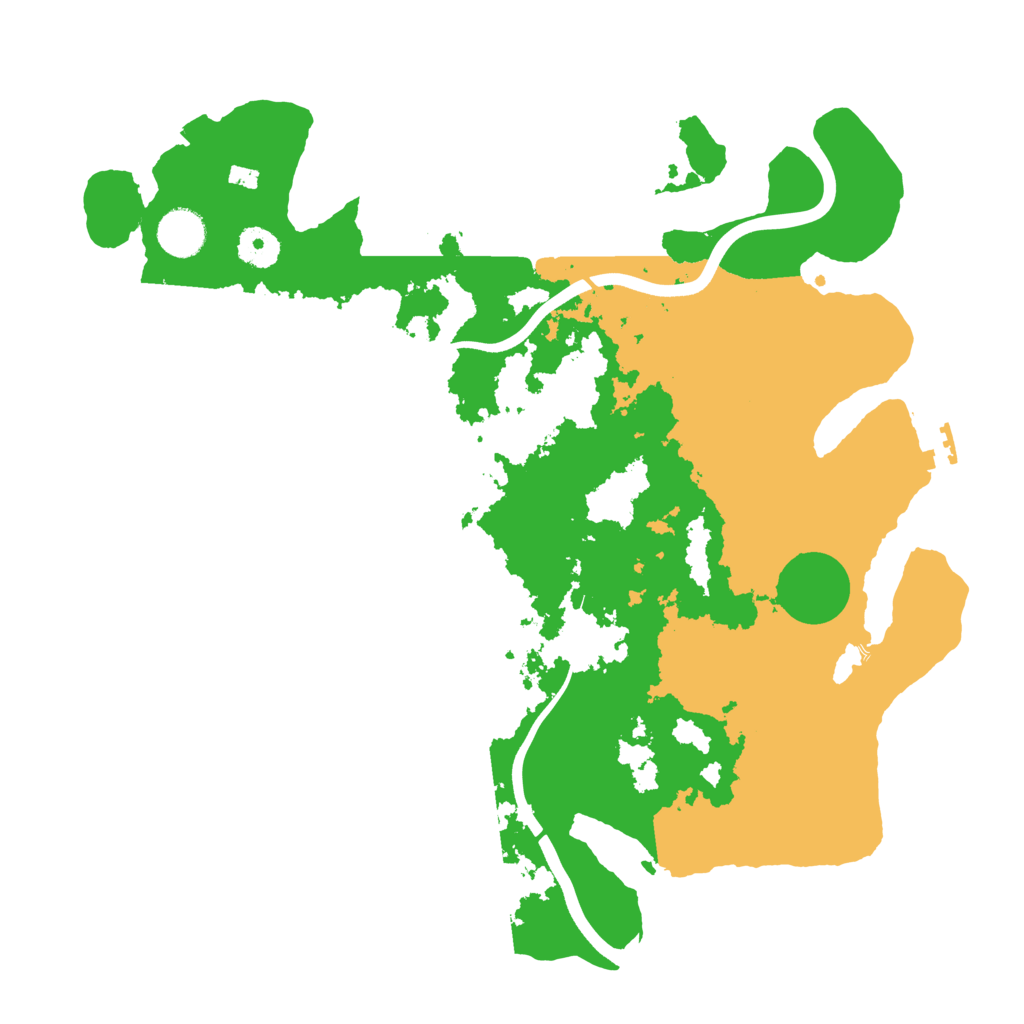Biome Rust Map: Procedural Map, Size: 3750, Seed: 1067300629