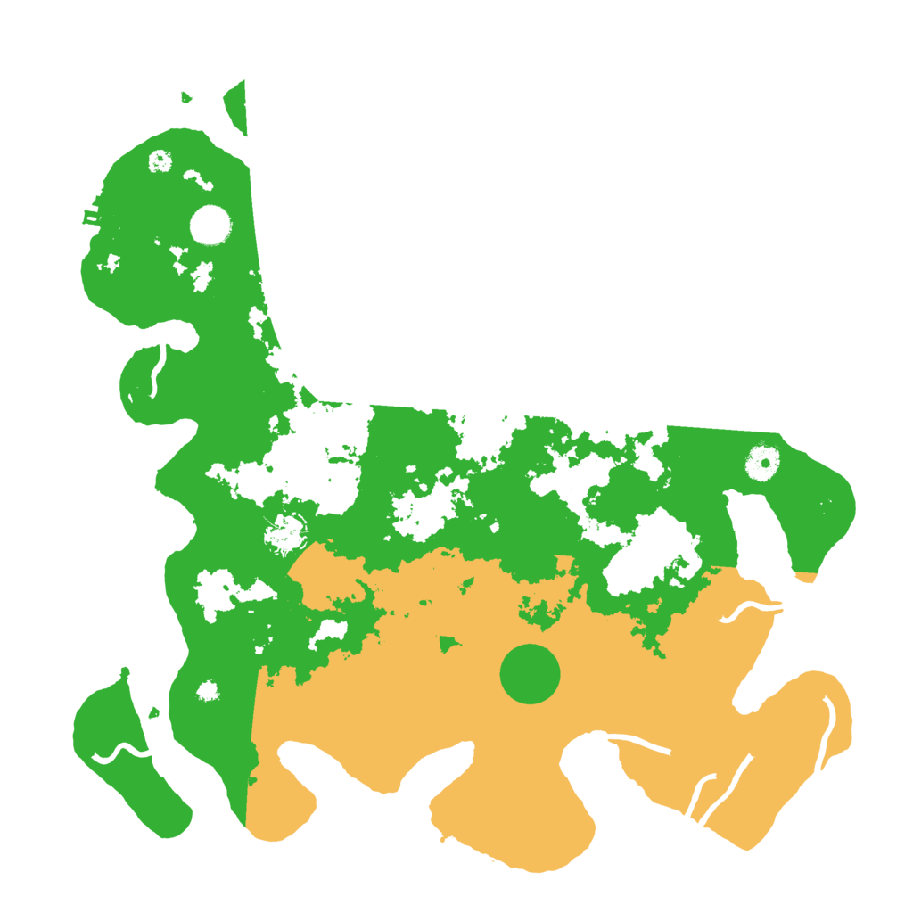 Biome Rust Map: Procedural Map, Size: 4000, Seed: 15866