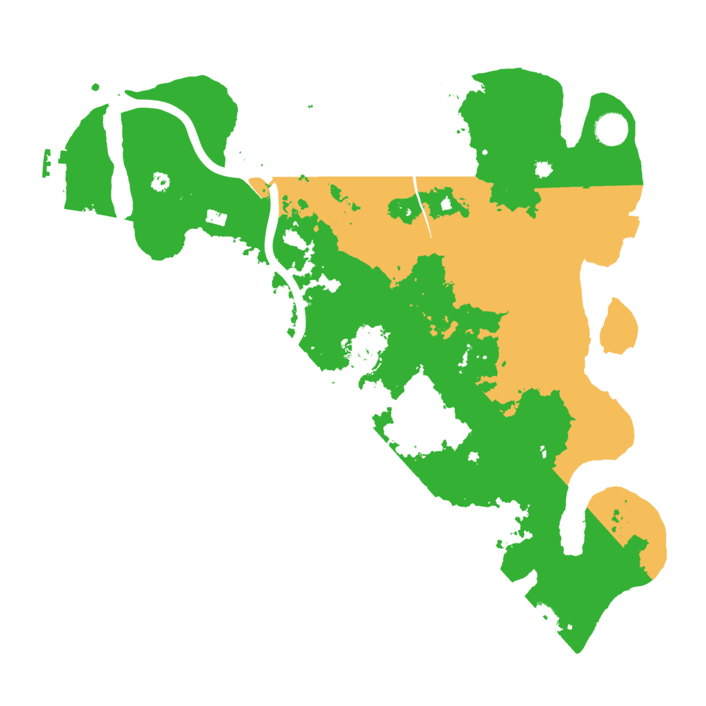 Biome Rust Map: Procedural Map, Size: 3750, Seed: 99181177