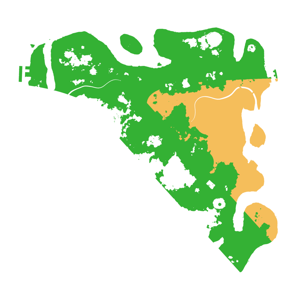 Biome Rust Map: Procedural Map, Size: 3750, Seed: 99181177