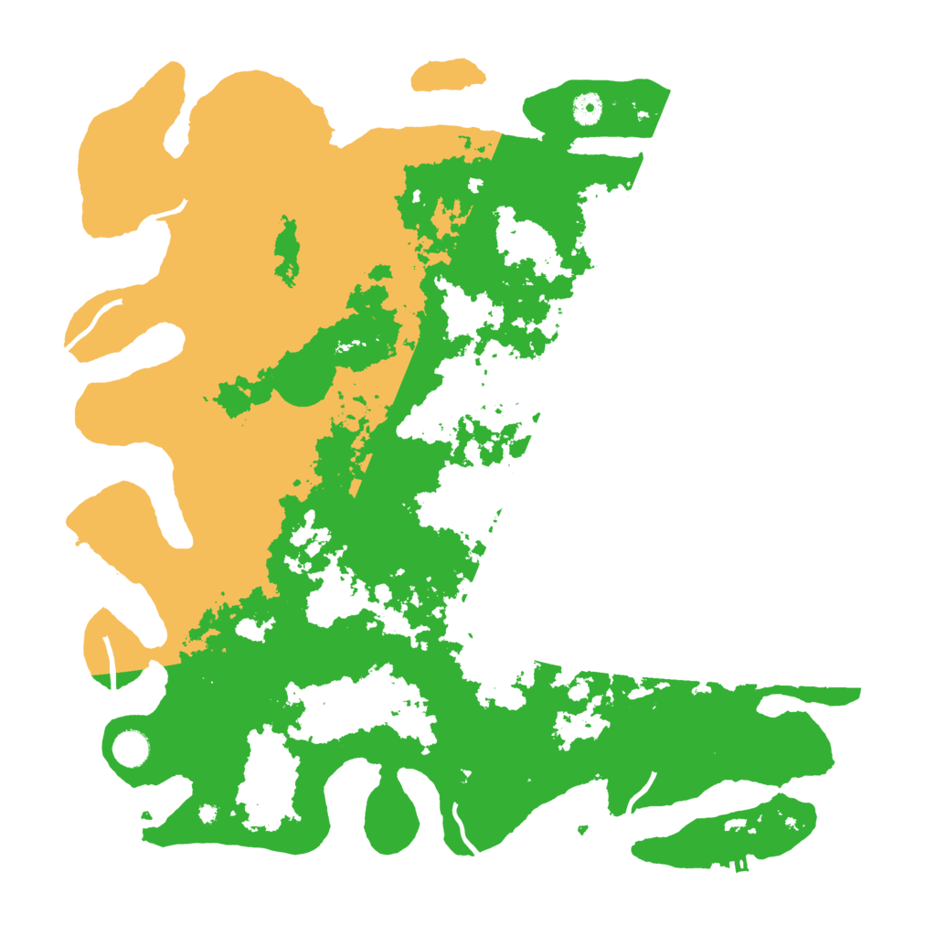 Biome Rust Map: Procedural Map, Size: 4500, Seed: 1042787422