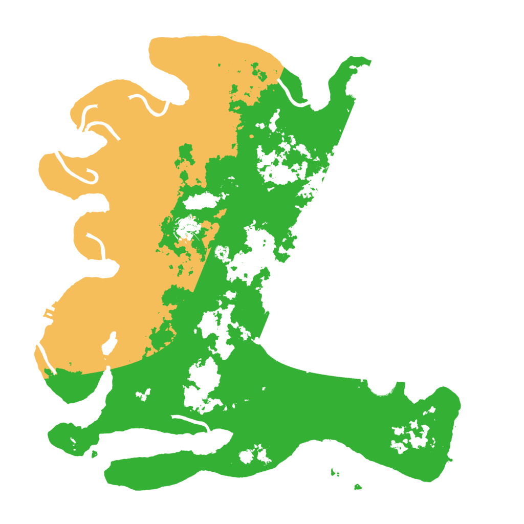 Biome Rust Map: Procedural Map, Size: 3700, Seed: 767831635