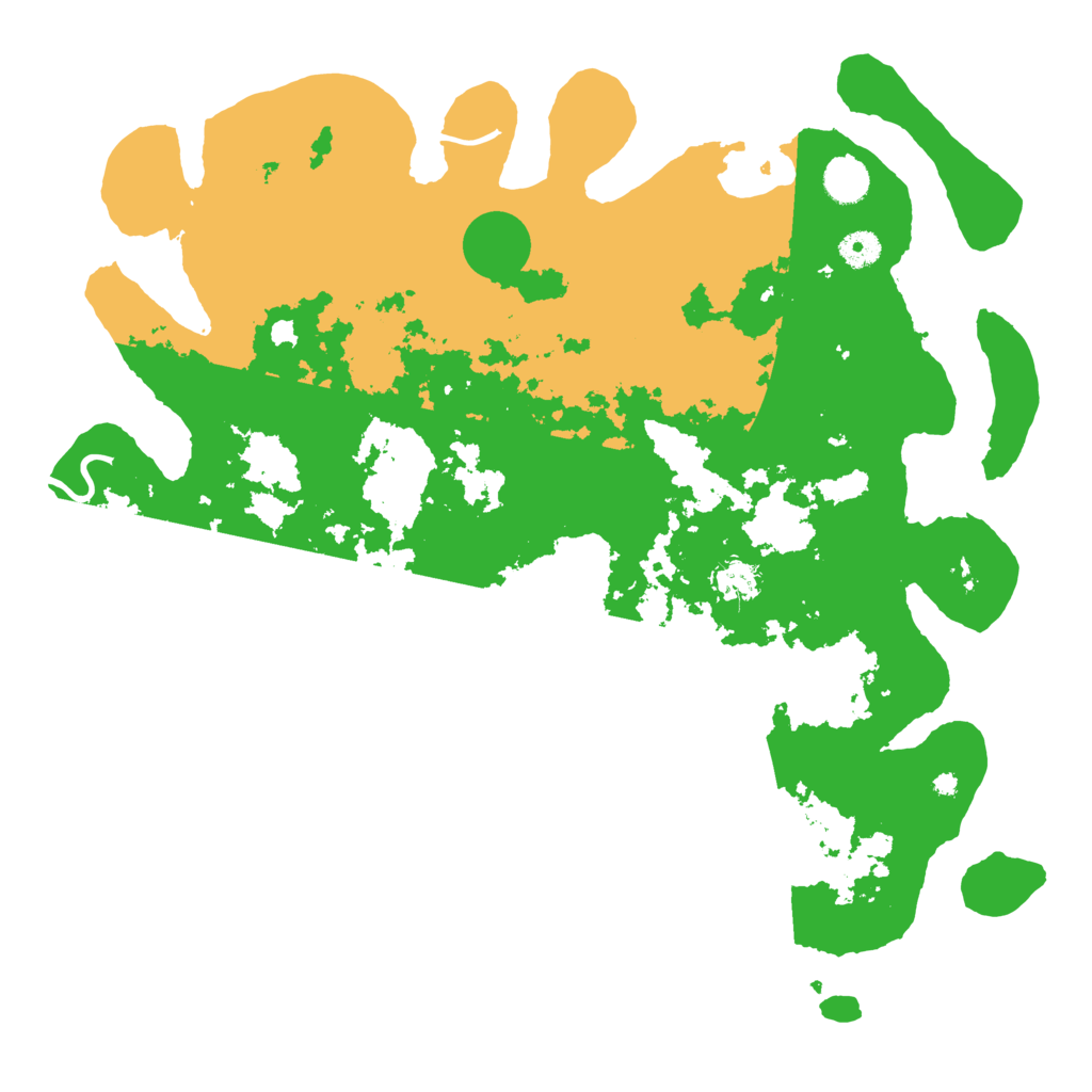 Biome Rust Map: Procedural Map, Size: 4250, Seed: 5654335