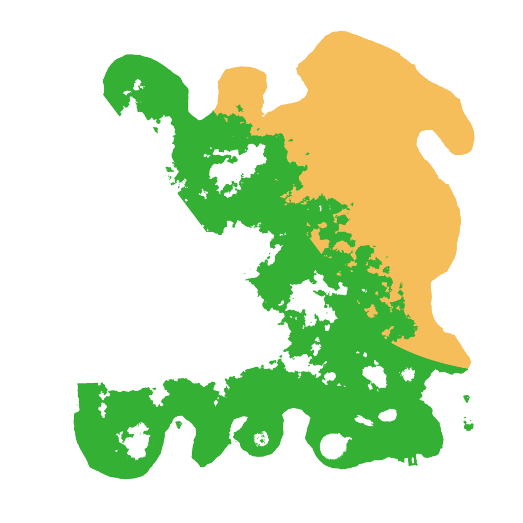 Biome Rust Map: Procedural Map, Size: 3600, Seed: 67434506