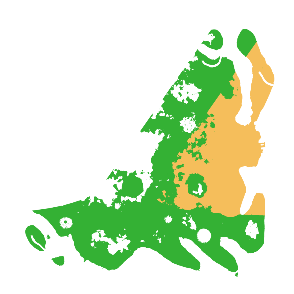 Biome Rust Map: Procedural Map, Size: 3700, Seed: 1777923942