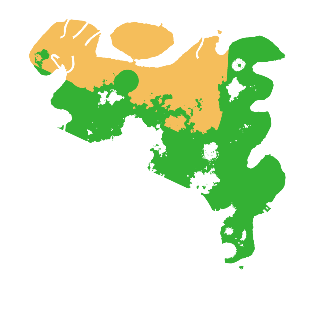 Biome Rust Map: Procedural Map, Size: 3700, Seed: 1970120