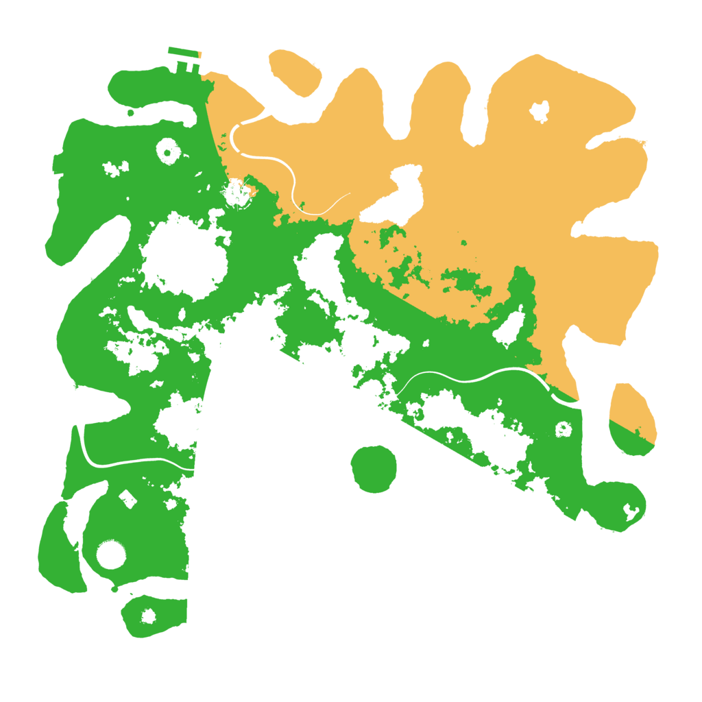 Biome Rust Map: Procedural Map, Size: 4250, Seed: 1104418258