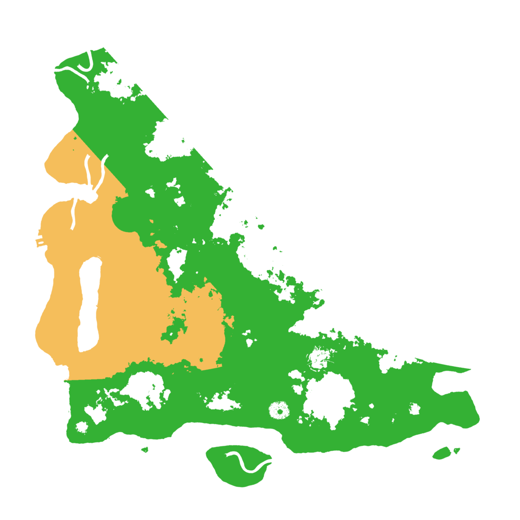 Biome Rust Map: Procedural Map, Size: 4050, Seed: 1955167257