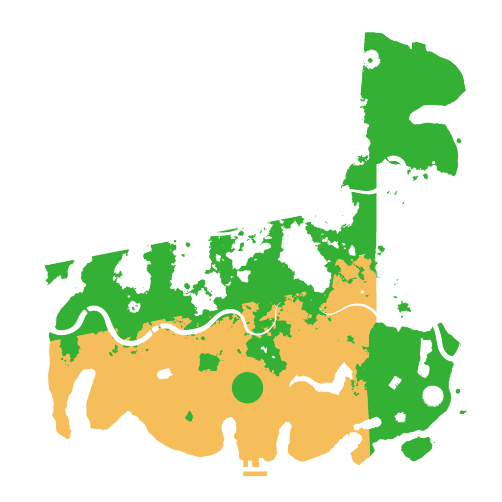 Biome Rust Map: Procedural Map, Size: 4250, Seed: 8195732