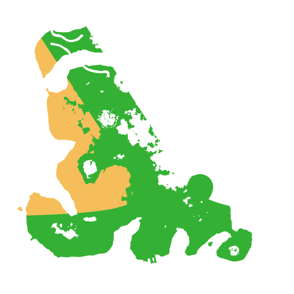 Biome Rust Map: Procedural Map, Size: 3000, Seed: 103812