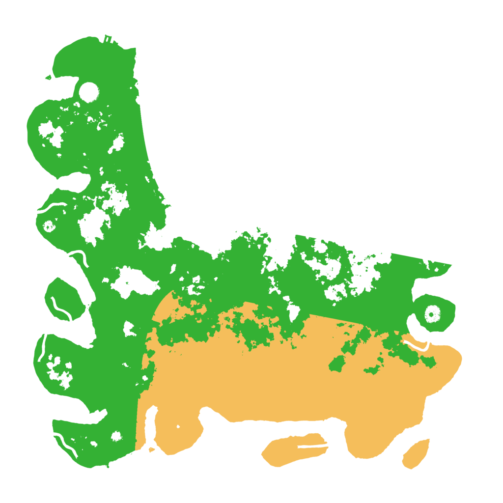 Biome Rust Map: Procedural Map, Size: 4500, Seed: 1161865914
