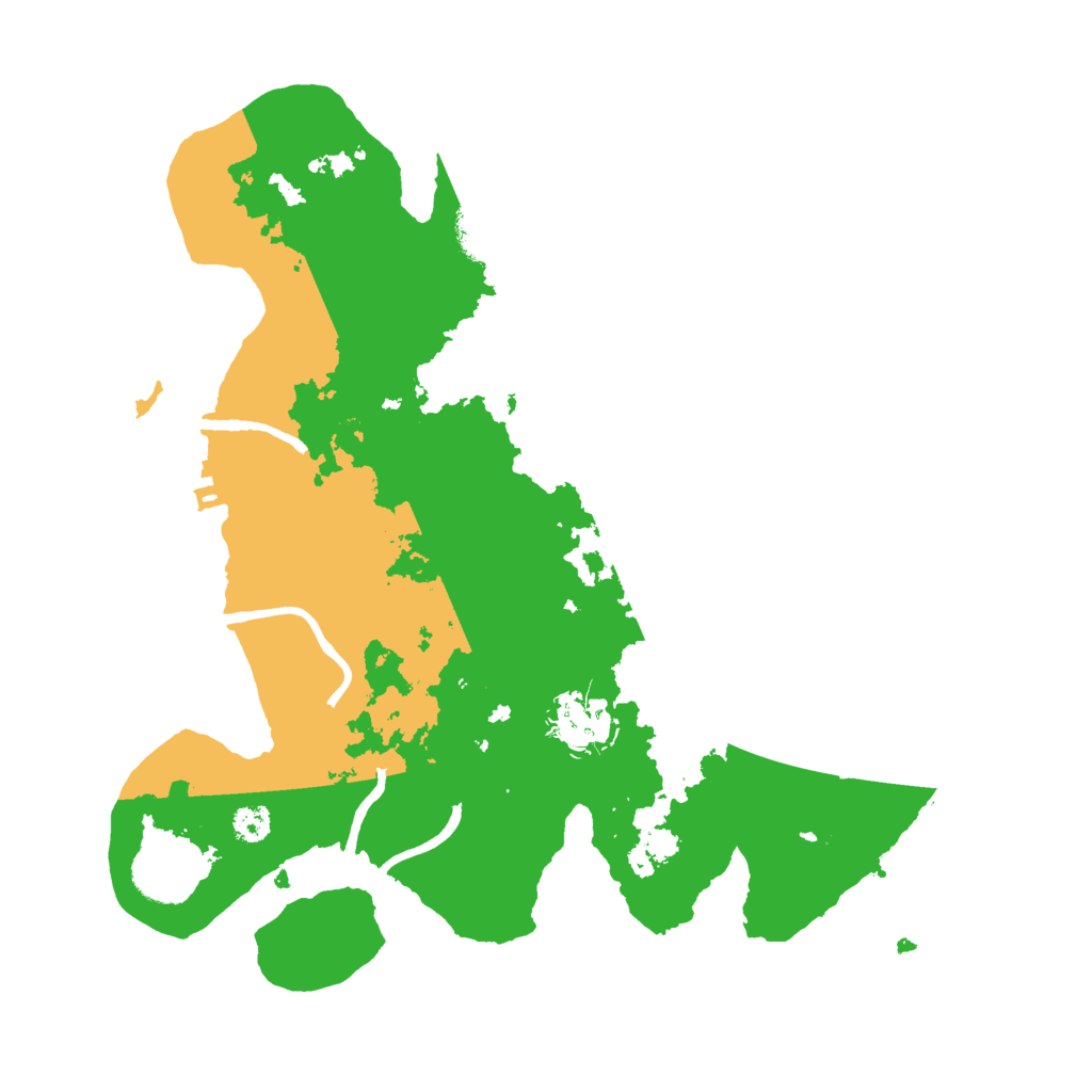 Biome Rust Map: Procedural Map, Size: 3000, Seed: 1849890313