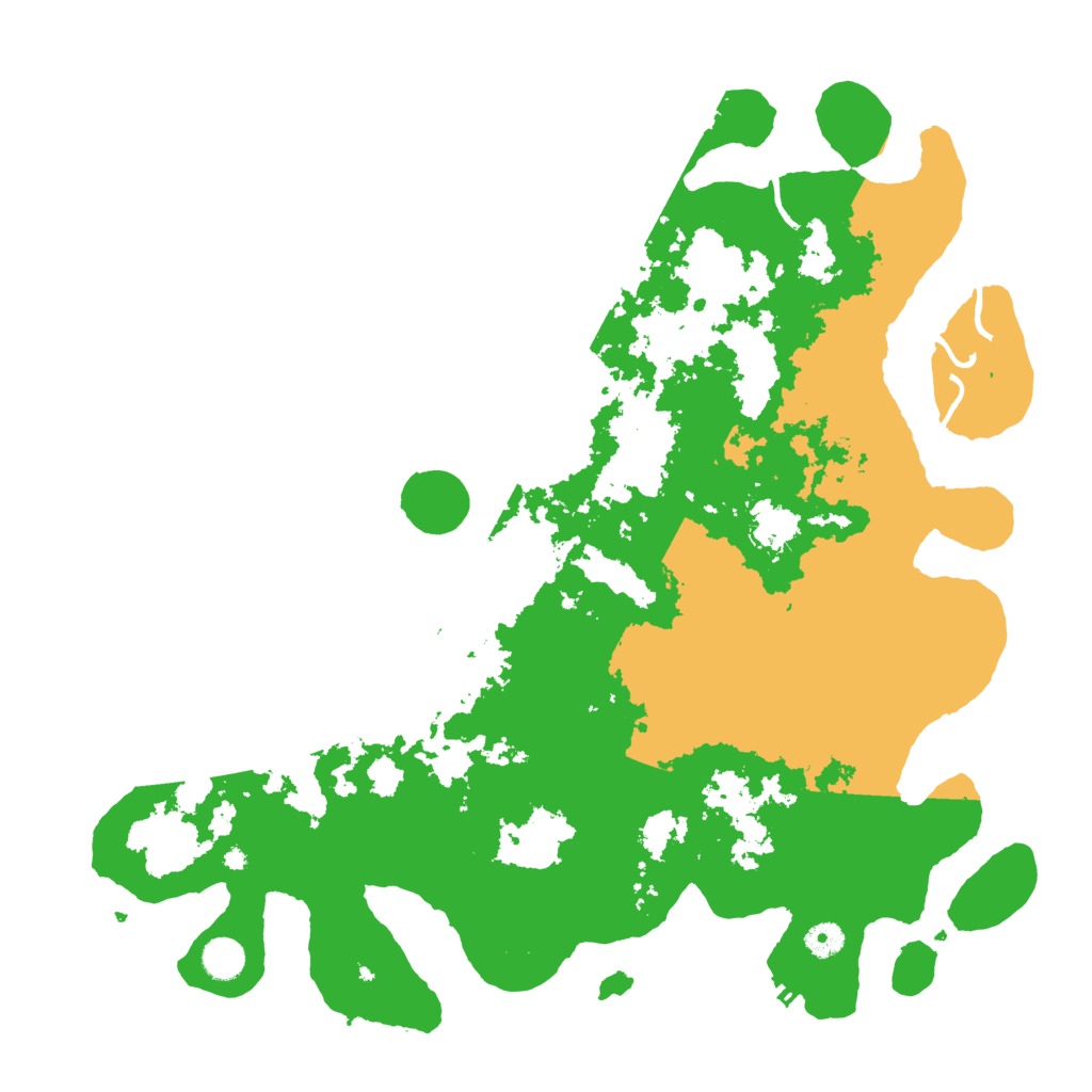 Biome Rust Map: Procedural Map, Size: 4500, Seed: 2047118240