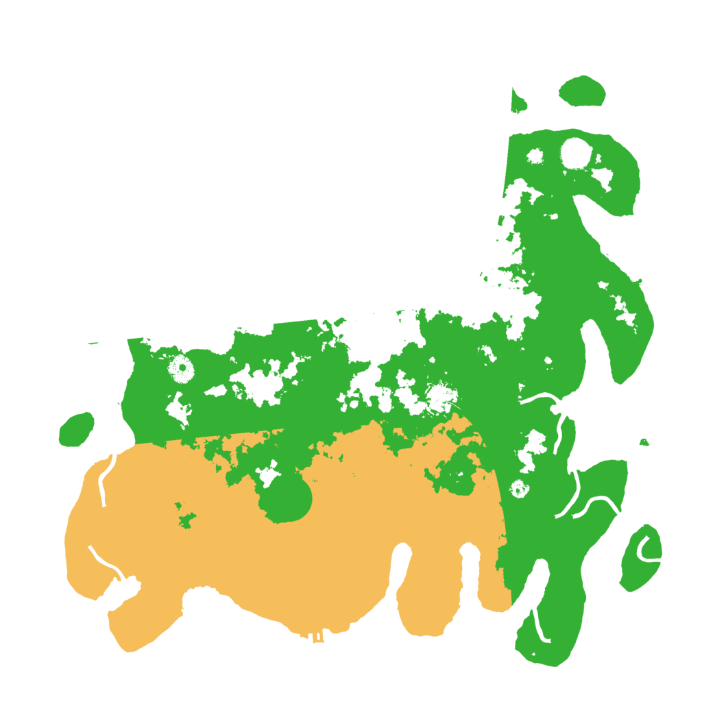 Biome Rust Map: Procedural Map, Size: 4000, Seed: 1546973517