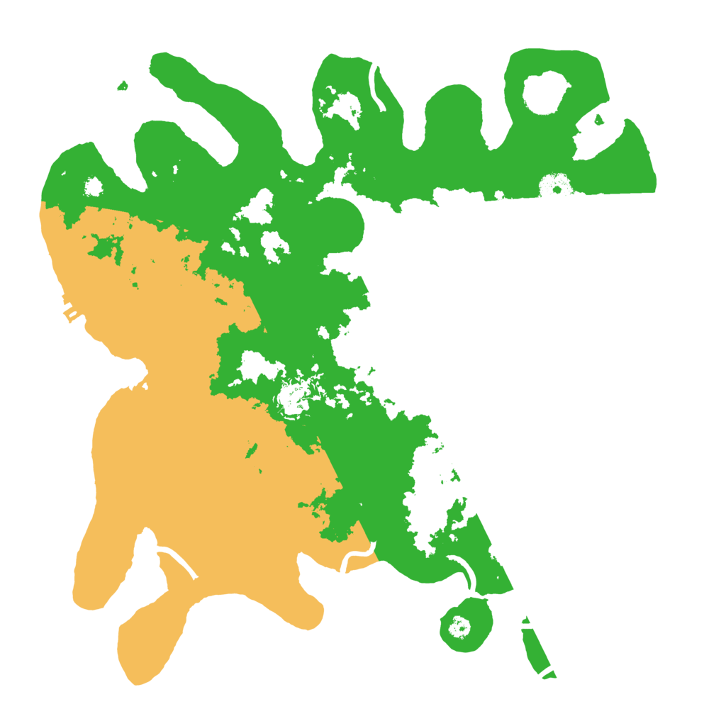 Biome Rust Map: Procedural Map, Size: 3500, Seed: 69166379