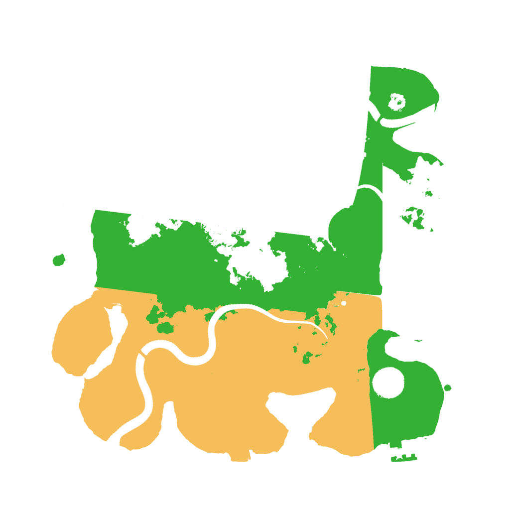 Biome Rust Map: Procedural Map, Size: 3000, Seed: 1179313747