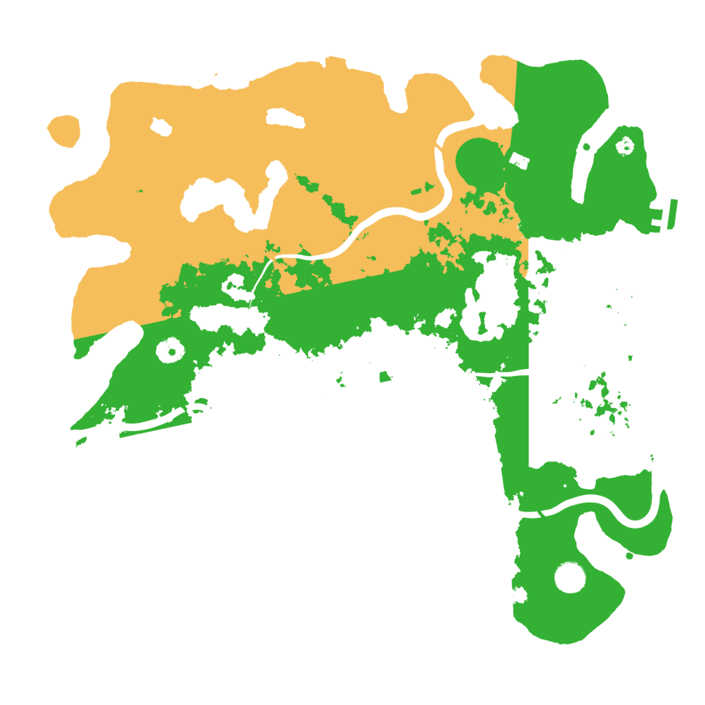 Biome Rust Map: Procedural Map, Size: 4000, Seed: 1489059885