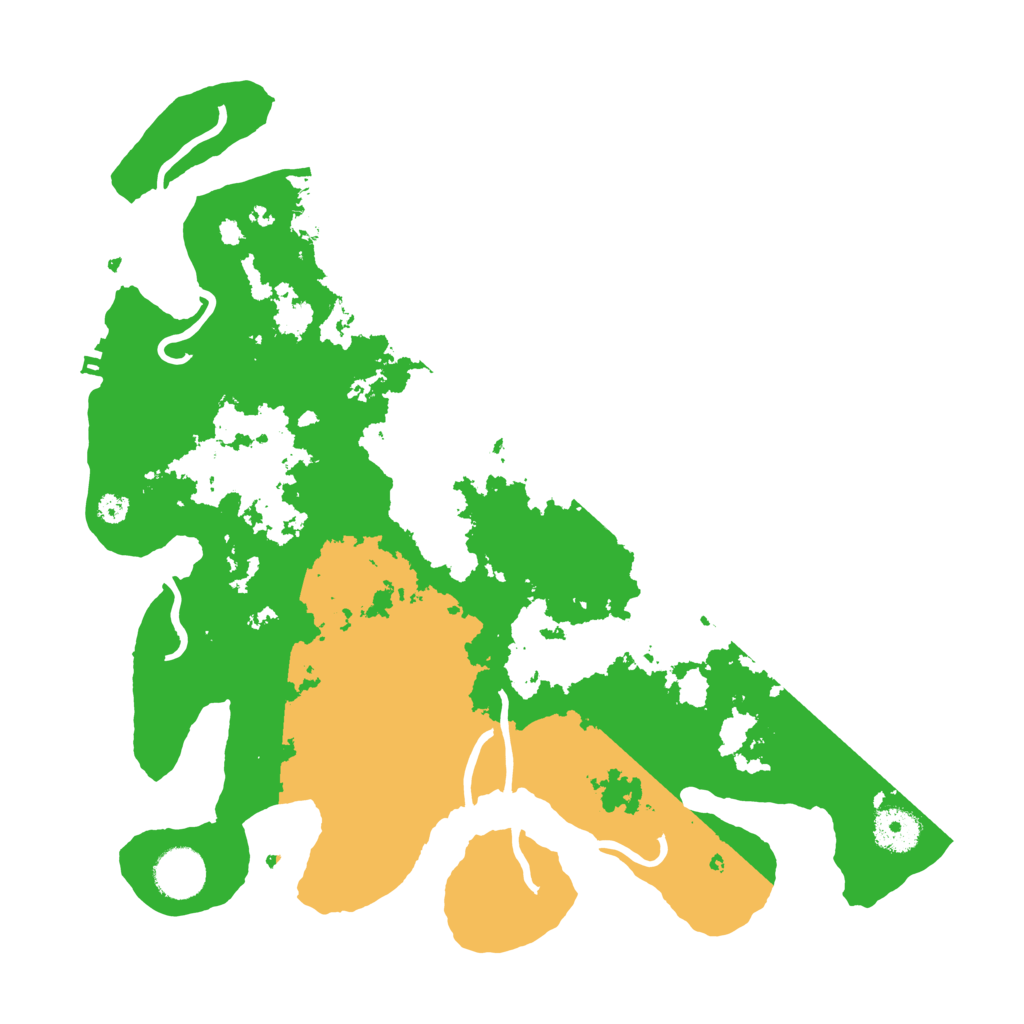 Biome Rust Map: Procedural Map, Size: 3500, Seed: 1432414409