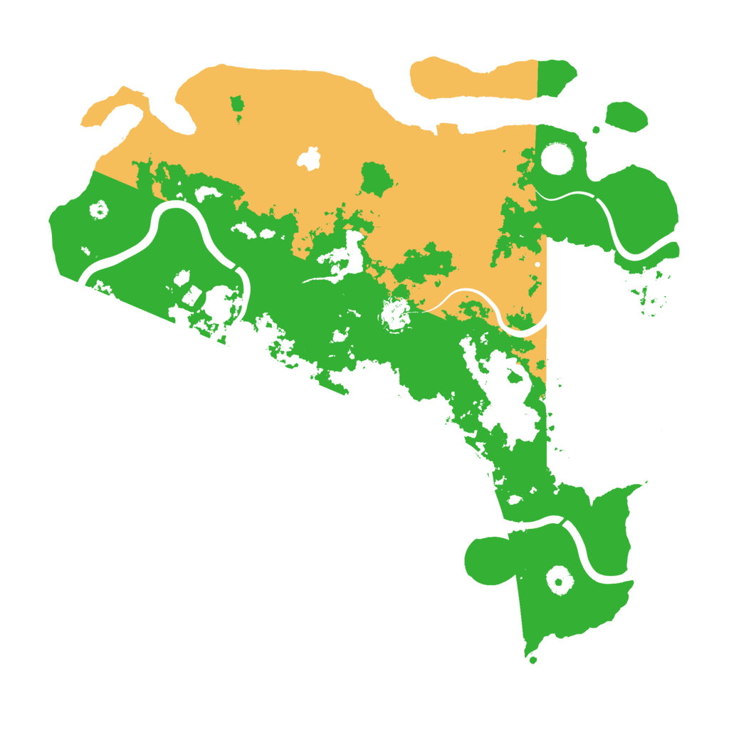 Biome Rust Map: Procedural Map, Size: 4000, Seed: 1931605707