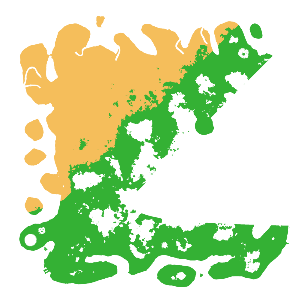 Biome Rust Map: Procedural Map, Size: 4500, Seed: 2126571524