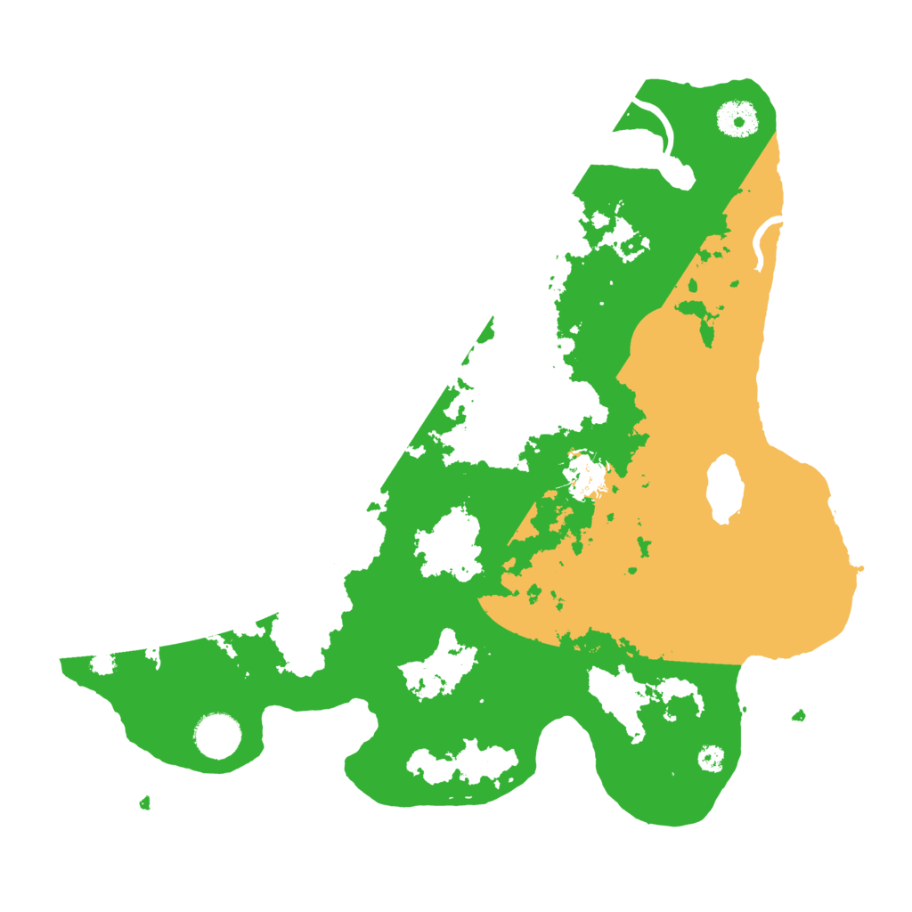 Biome Rust Map: Procedural Map, Size: 3500, Seed: 1576219077