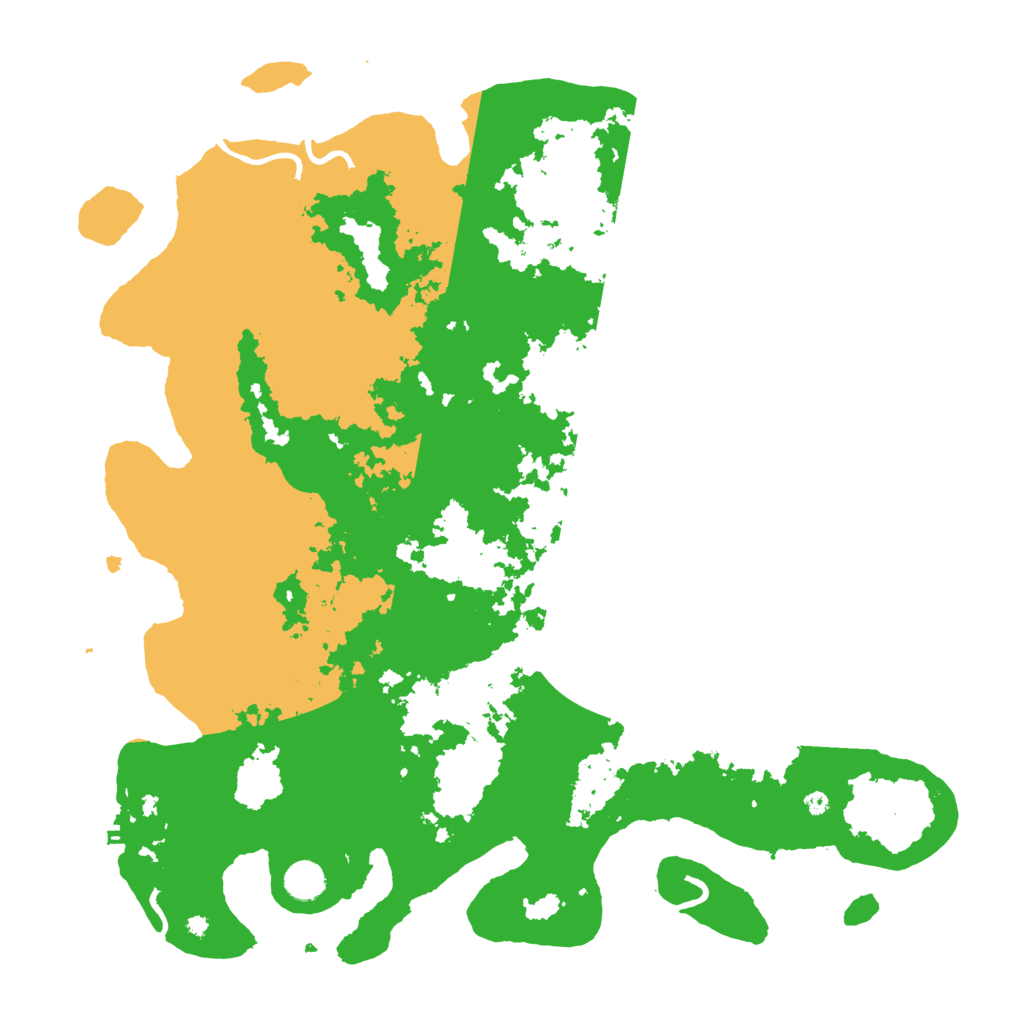 Biome Rust Map: Procedural Map, Size: 4500, Seed: 12345670