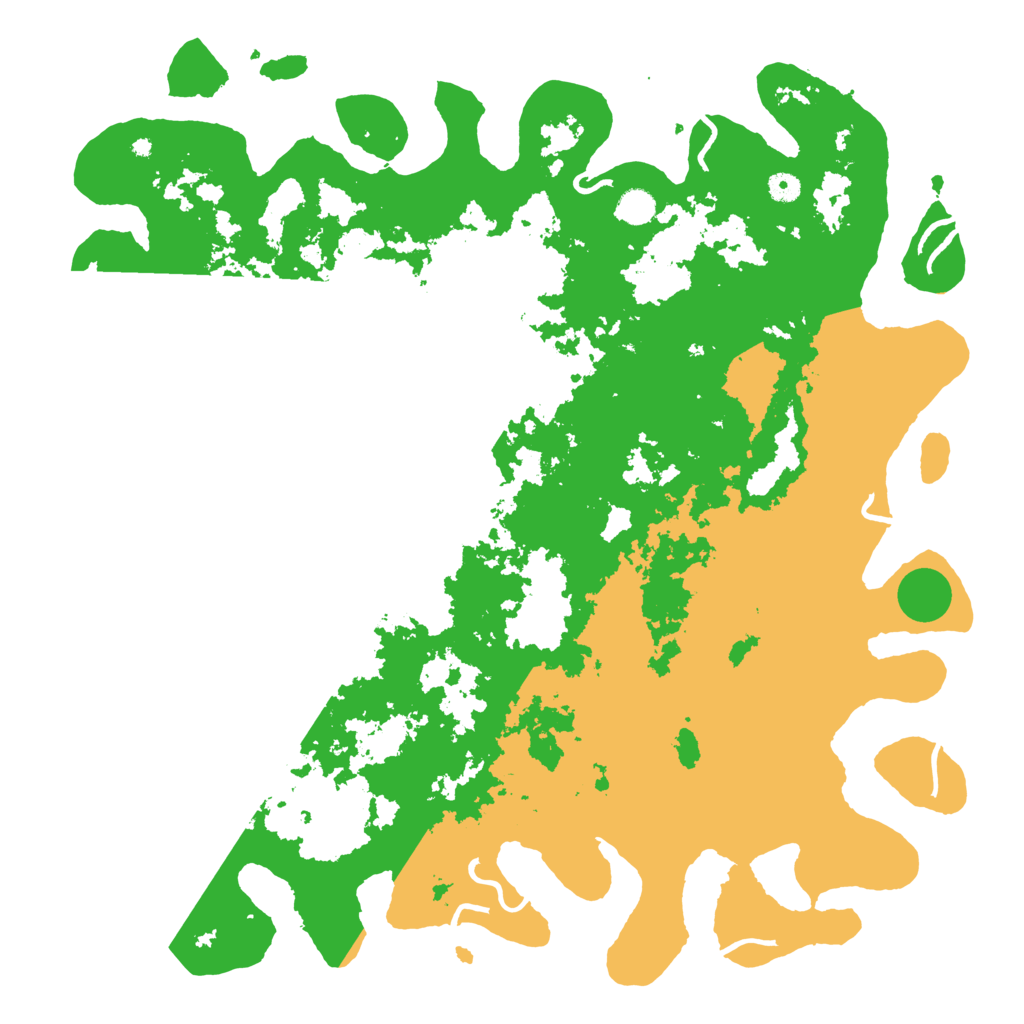 Biome Rust Map: Procedural Map, Size: 5000, Seed: 1735538277