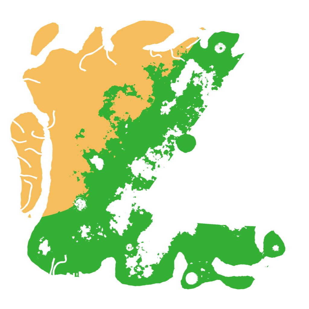 Biome Rust Map: Procedural Map, Size: 4500, Seed: 106844837