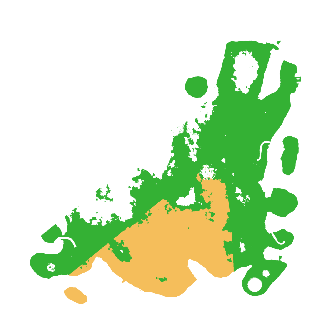 Biome Rust Map: Procedural Map, Size: 4000, Seed: 406702070
