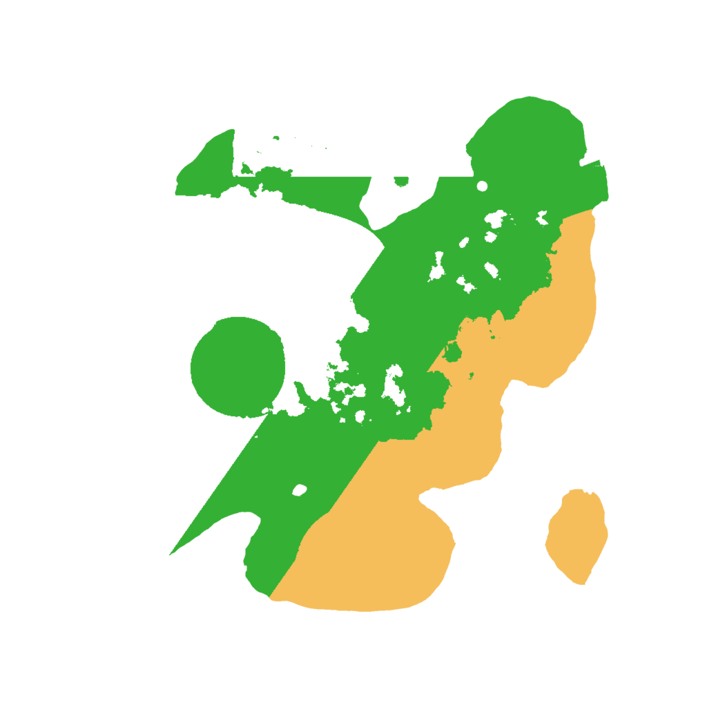 Biome Rust Map: Procedural Map, Size: 2000, Seed: 7934999