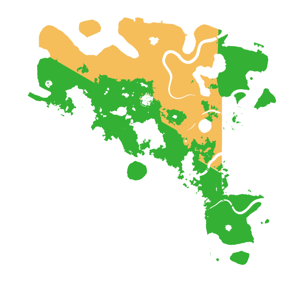 Biome Rust Map: Procedural Map, Size: 4250, Seed: 1986734