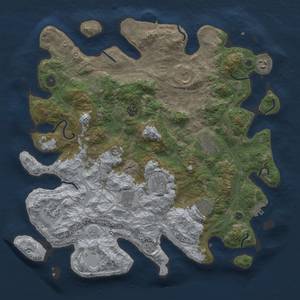 Thumbnail Rust Map: Procedural Map, Size: 4250, Seed: 1986734, 18 Monuments