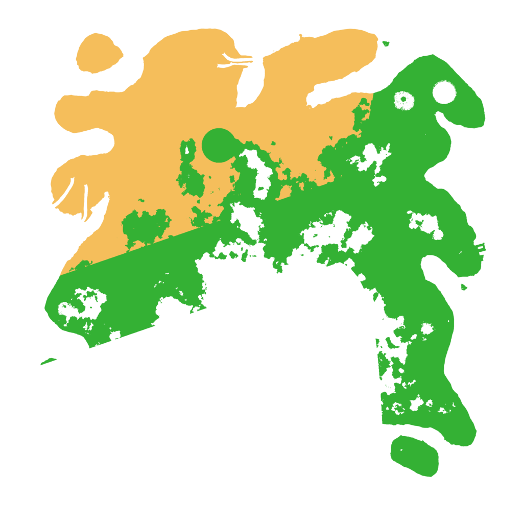 Biome Rust Map: Procedural Map, Size: 4000, Seed: 990207