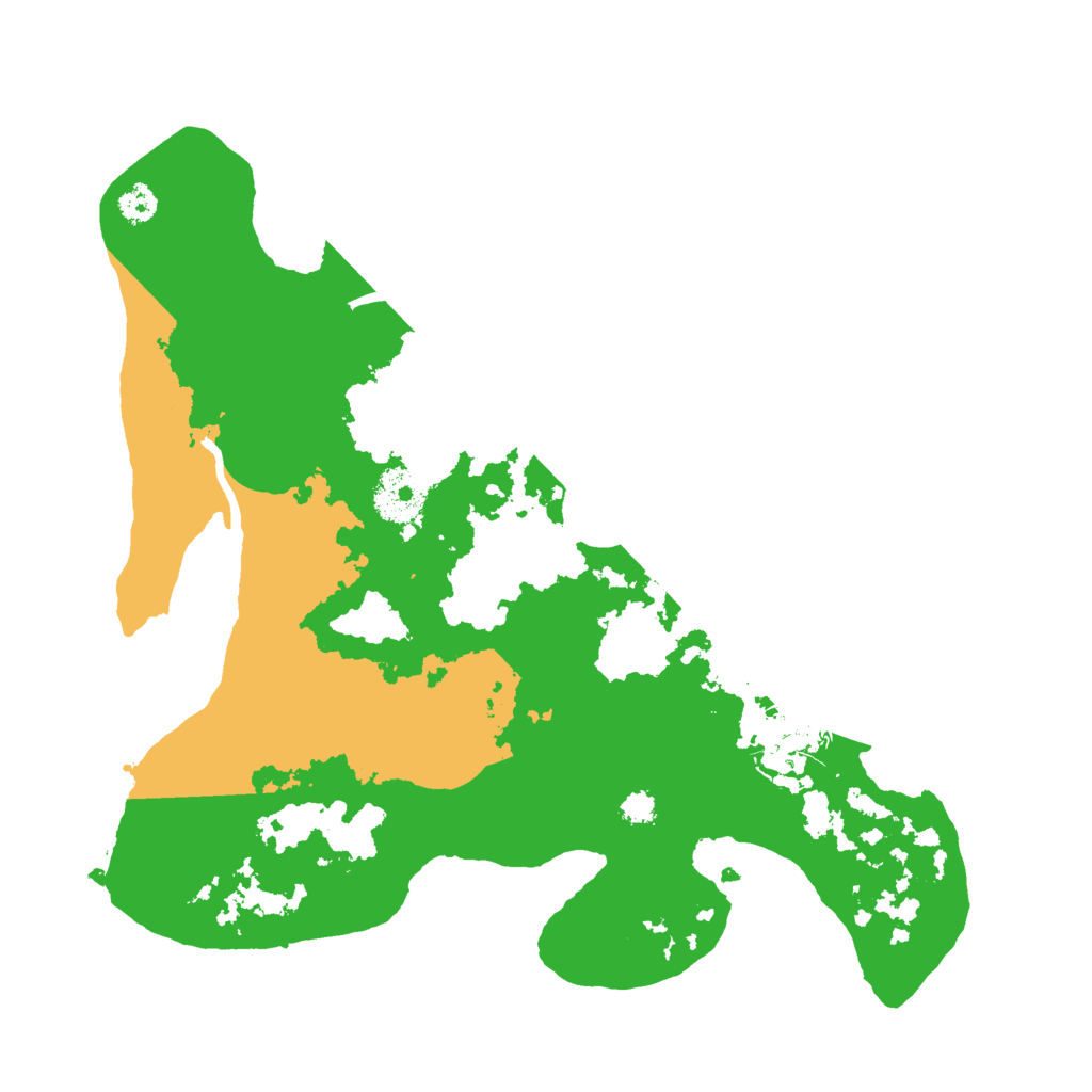 Biome Rust Map: Procedural Map, Size: 3000, Seed: 8622