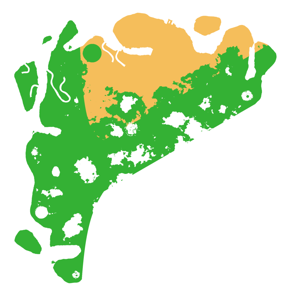 Biome Rust Map: Procedural Map, Size: 4250, Seed: 837075565