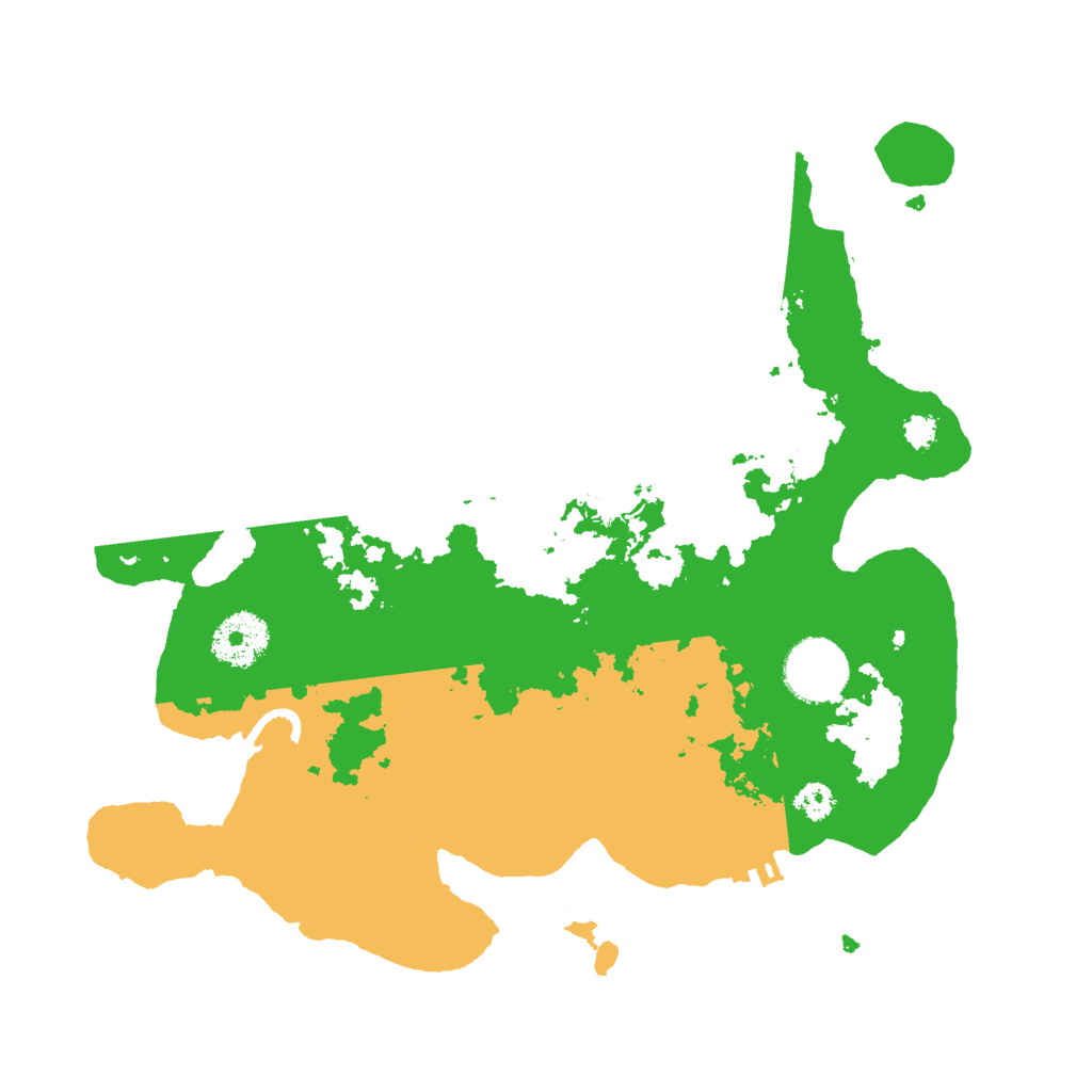 Biome Rust Map: Procedural Map, Size: 3000, Seed: 451472496